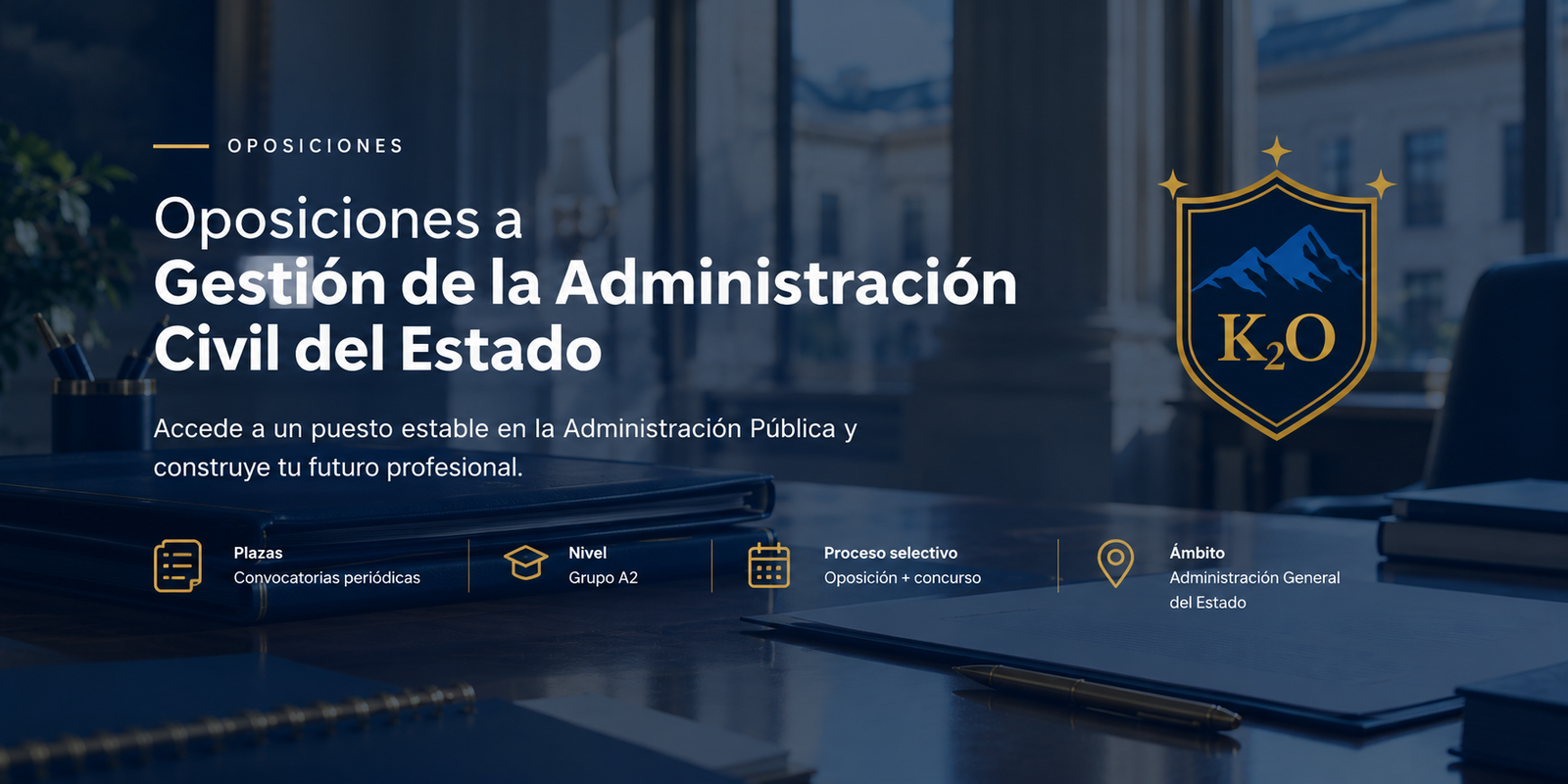 Oposición de Gestión de la Administración Civil del Estado: información clave sobre temario, examen y requisitos